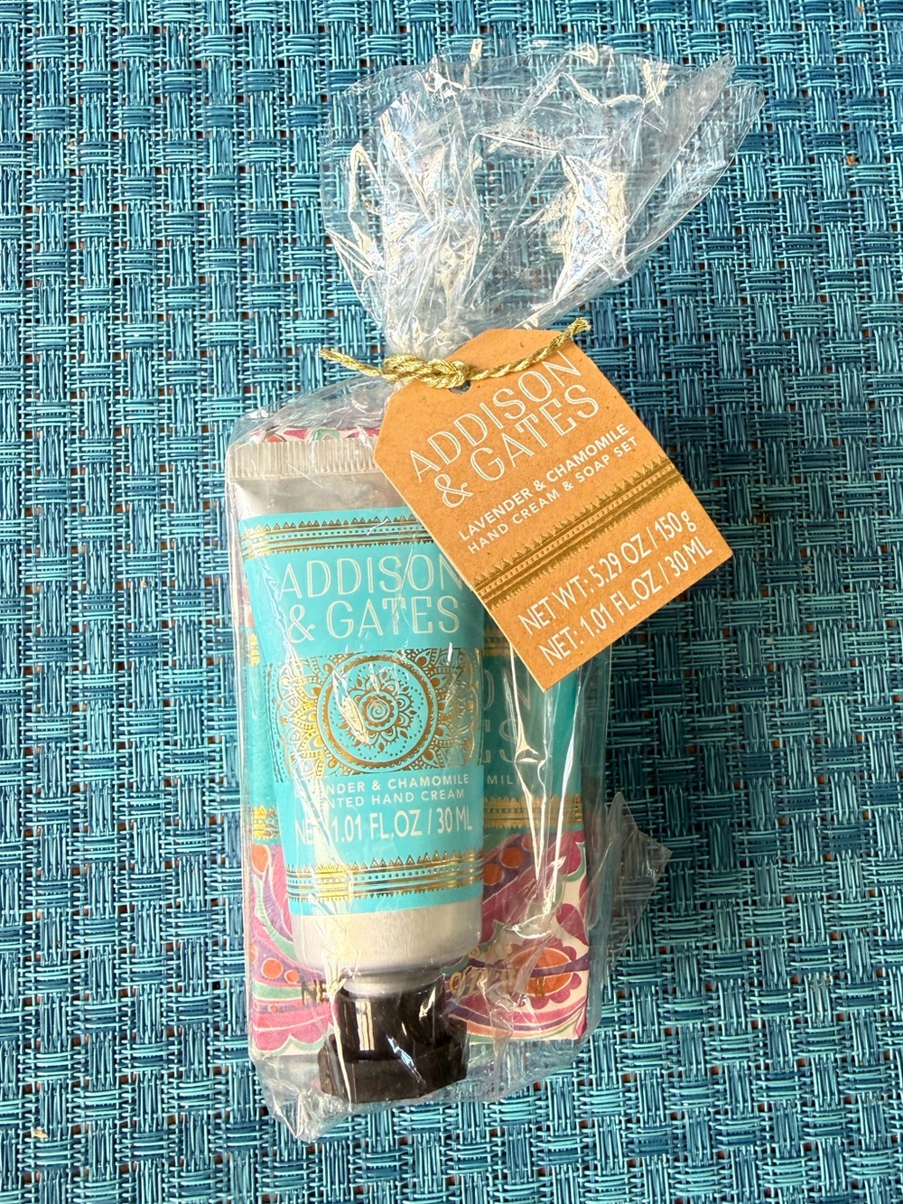 Addison & Gates Lavender & Chamomile Soap & Cream Gift Set